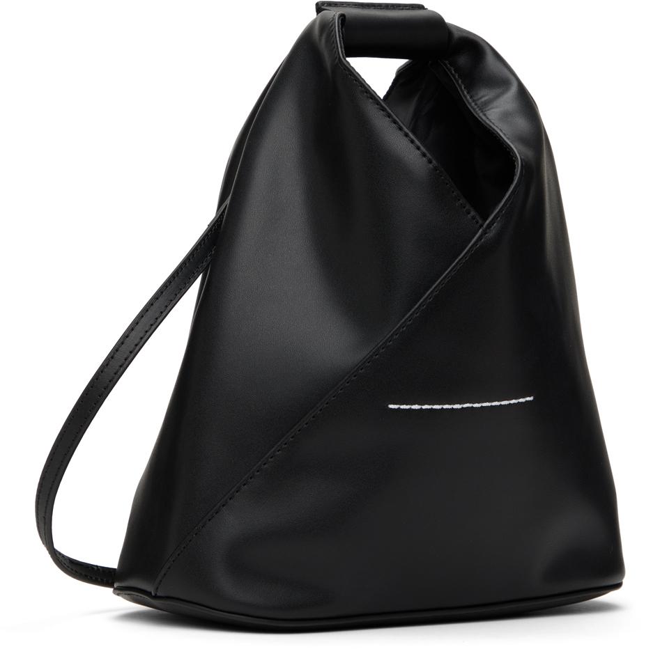 Mm6 maison margiela black discount triangle classic crossbody bag