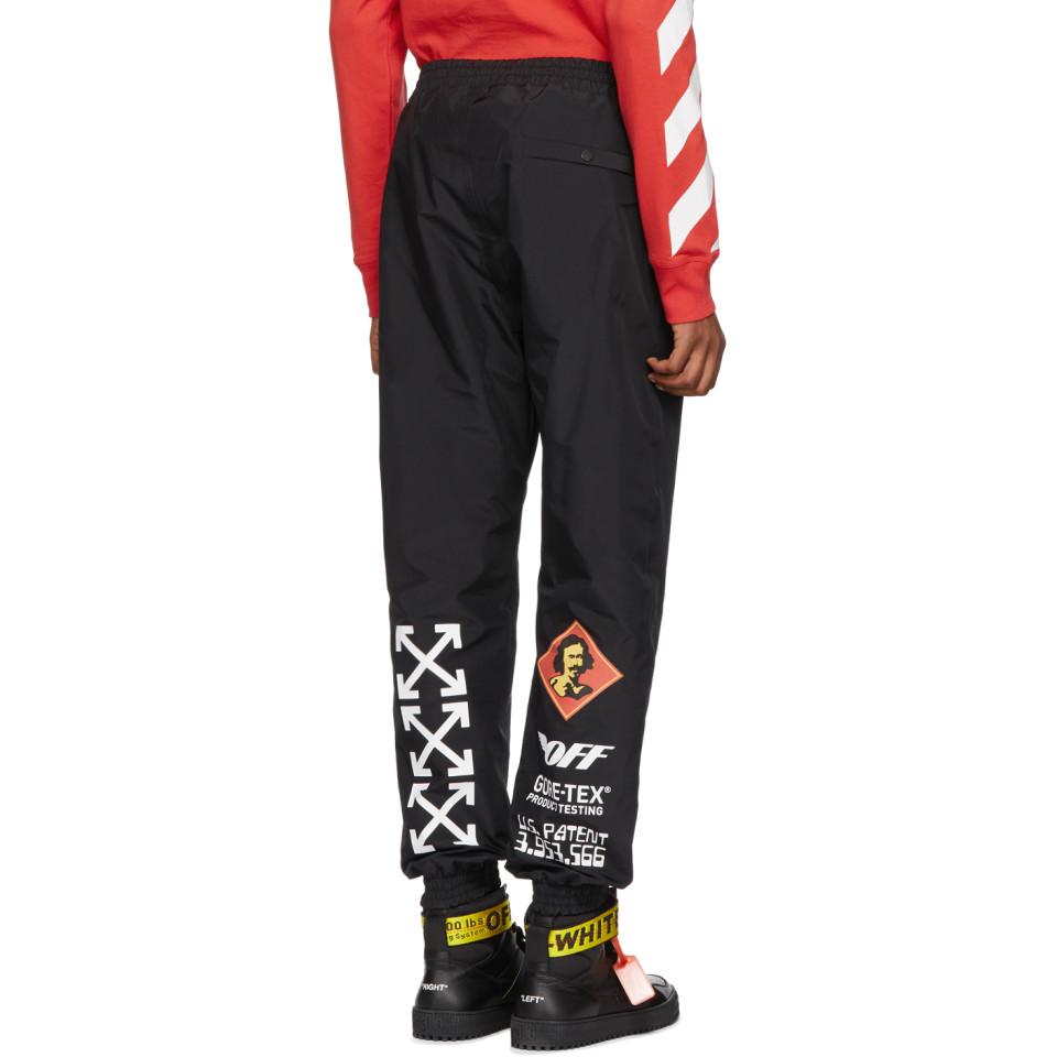 gore tex track pants