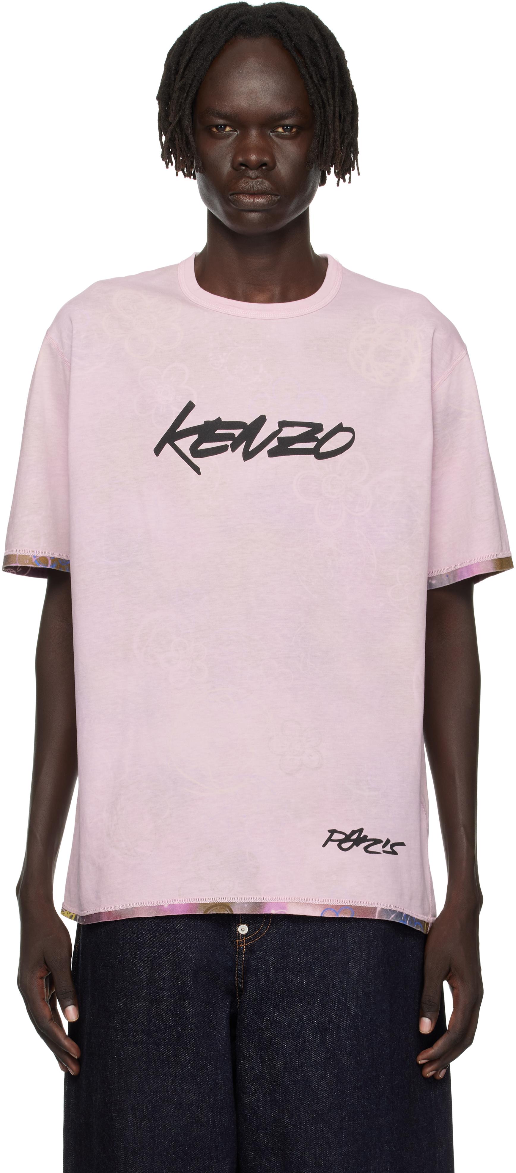 ★KENZO★ Paris Classic Short Sleeve T-Shirt Beige FC65TS413 MUSINSA | KENZO Paris Classic Short-Sleeved T-Shirt - Beige