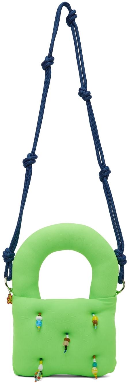 Marshall Columbia Mini Plush Messenger Bag in Green for Men | Lyst