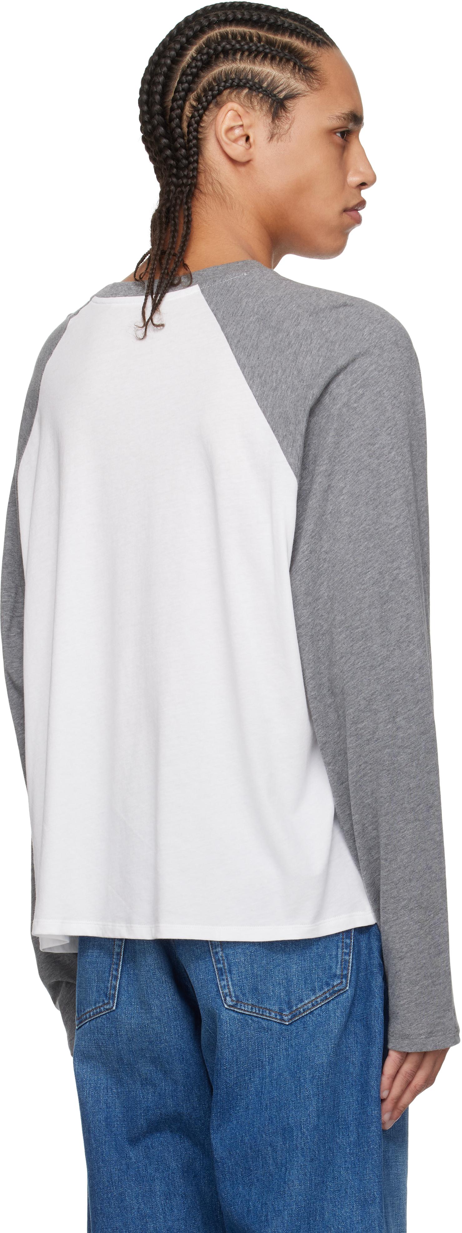 メンズ The Row ホワイト＆グレー Jameson Tシャツ ブラック | Lyst