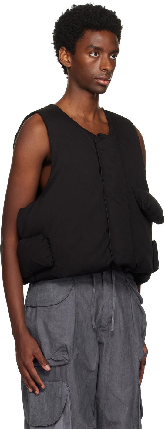Entire studios Pillow Down Vest in Black for Men | Lyst Australia