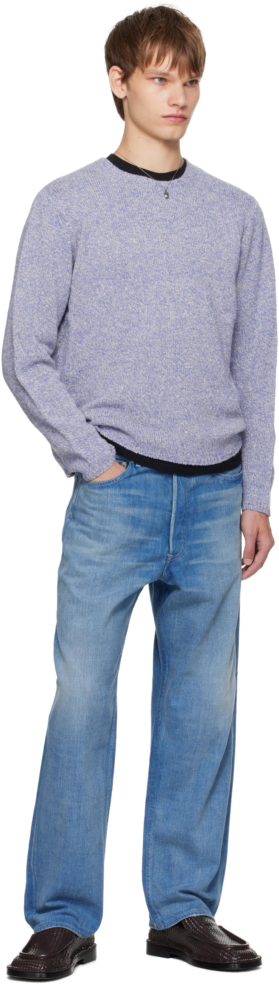 メンズ AURALEE クルーネックセーター | オンラインセールは最大39