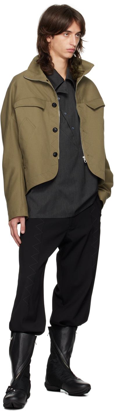 Kiko Kostadinov Jarocka Overshirt in Black for Men | Lyst