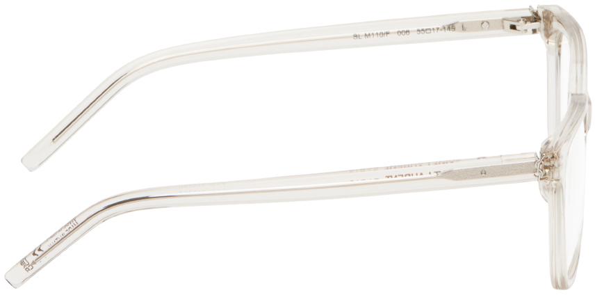 【関税込み】Saint Laurent ベージュ SL M110/F メガネ Saint Laurent SL M110/F Eyeglasses | LensCrafters