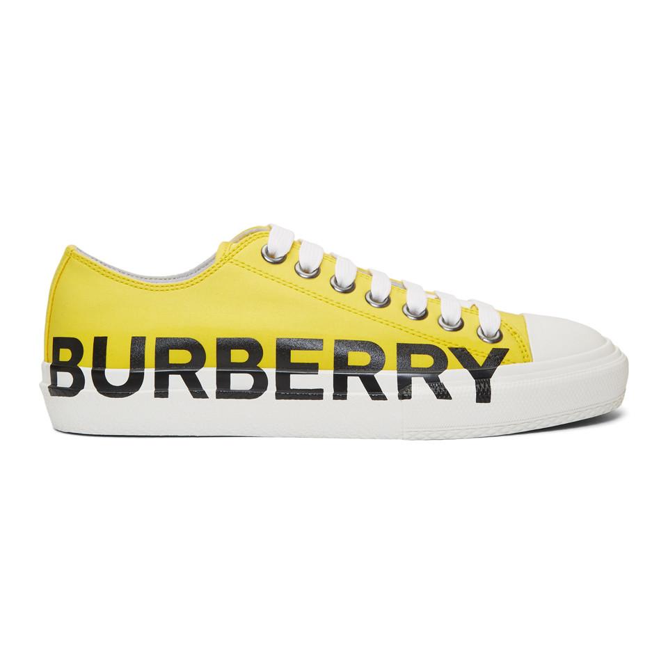 Yellow burberry shoes Clearance