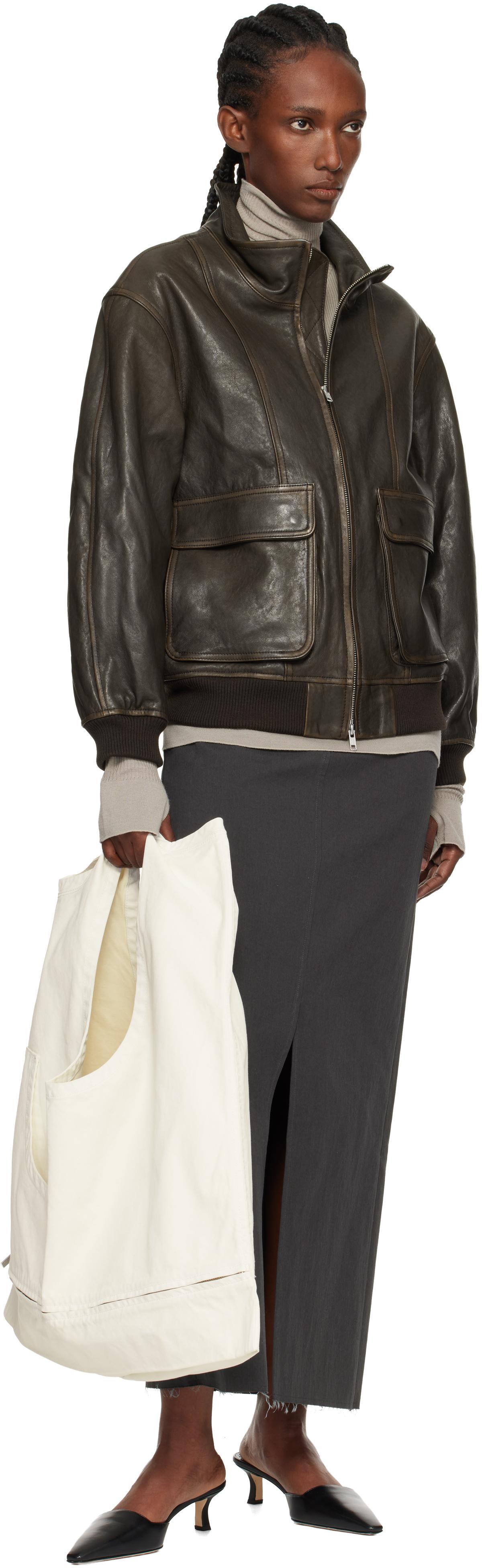 Issey Miyake Sculptural Convertible Vest Bag in Natural | Lyst