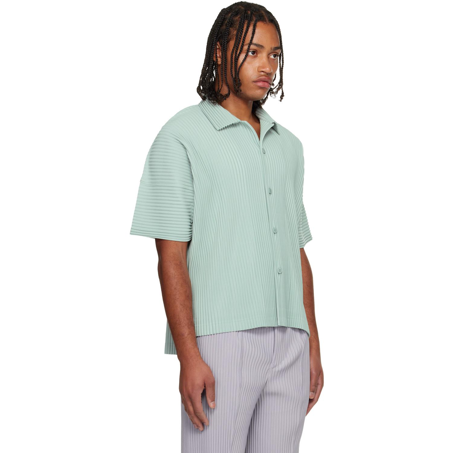 Homme Plissé Issey Miyake Monthly Colors July Shirt in Green for