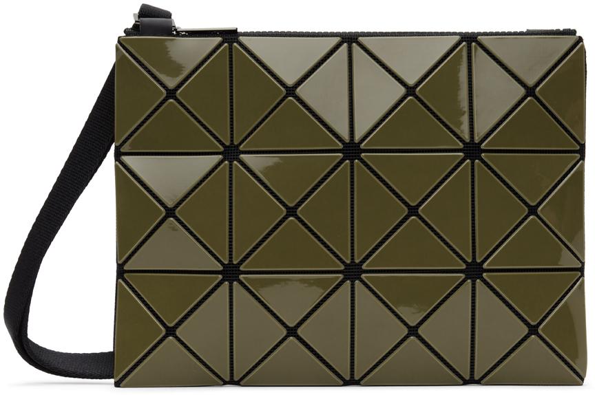 Issey Miyake Khaki Lucent W Color Crossbody Bag in Green for Men Lyst