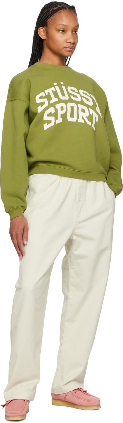 Stussy Big Crackle 'Sport' Sweatshirt in Green | Lyst UK Stussy Big Crackle 'Sport' Sweatshirt in Green | Lyst UK