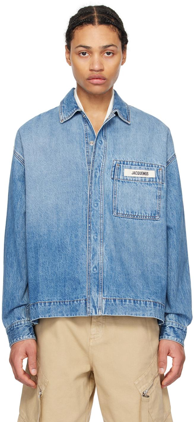 Chemise en jean La Chemise de Nîmes Jacquemus pour homme en