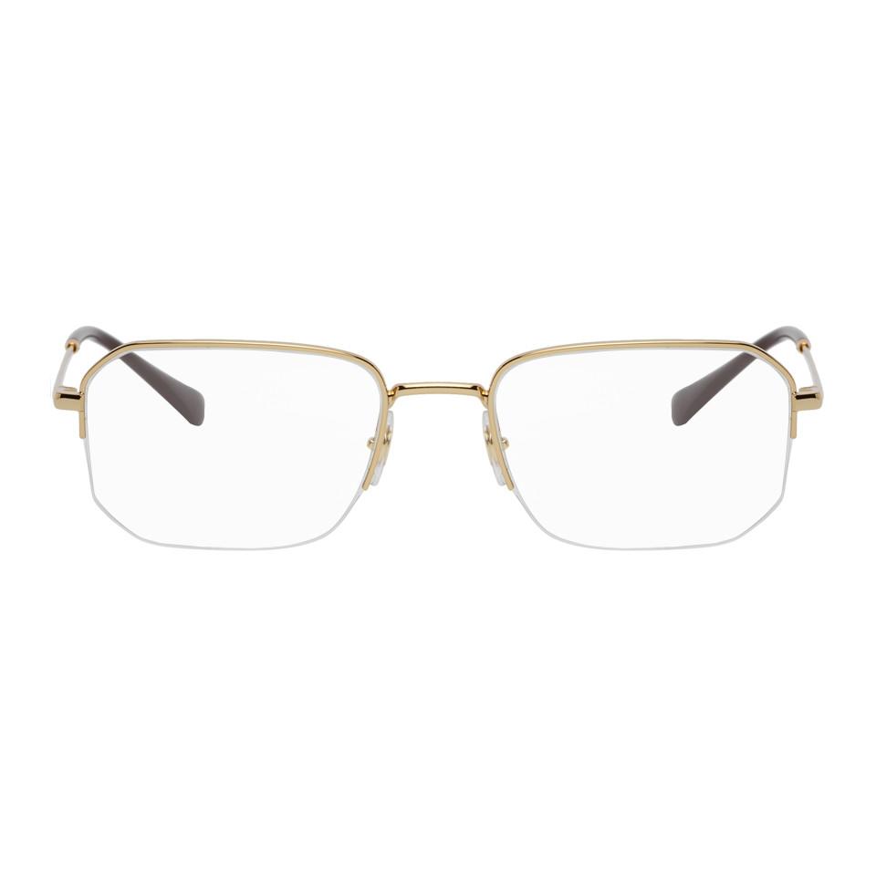 Ray-Ban Gold Rb 6449 Glasses in Metallic for Men | Lyst Australia