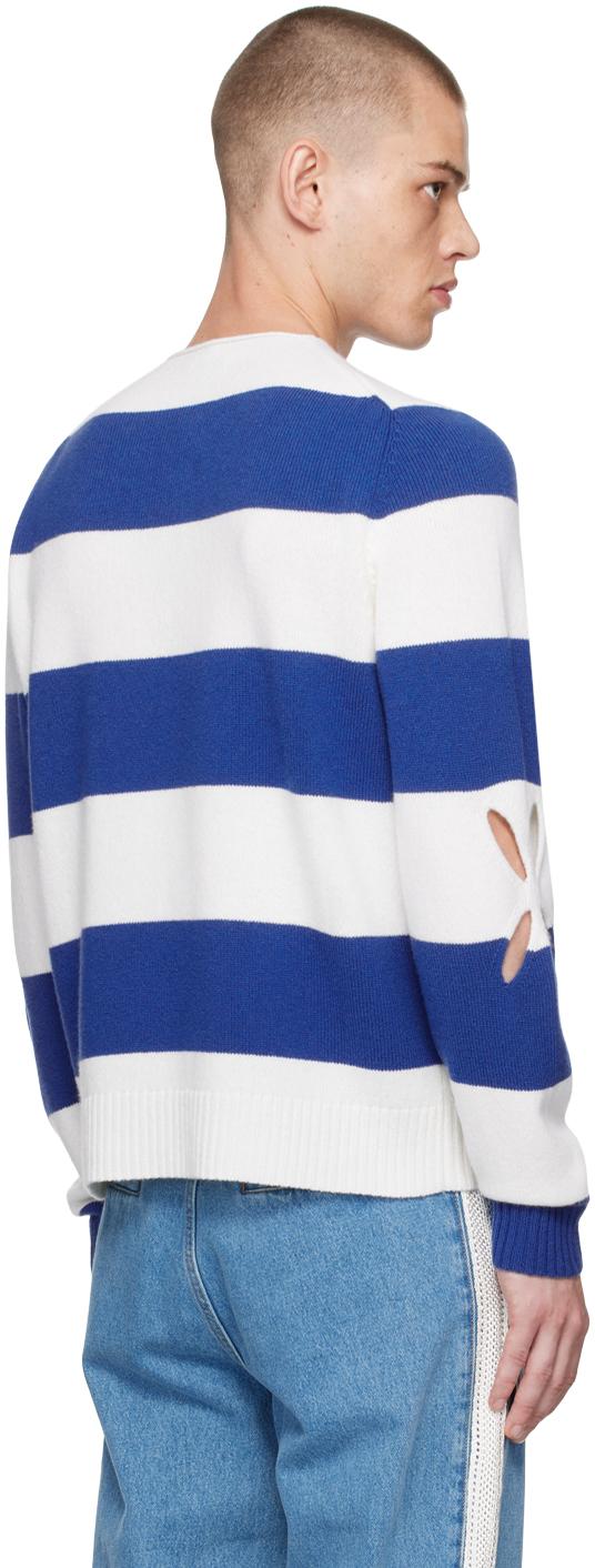 STEFAN COOKE Rugby Long Sleeve Polo in Blue for Men | Lyst