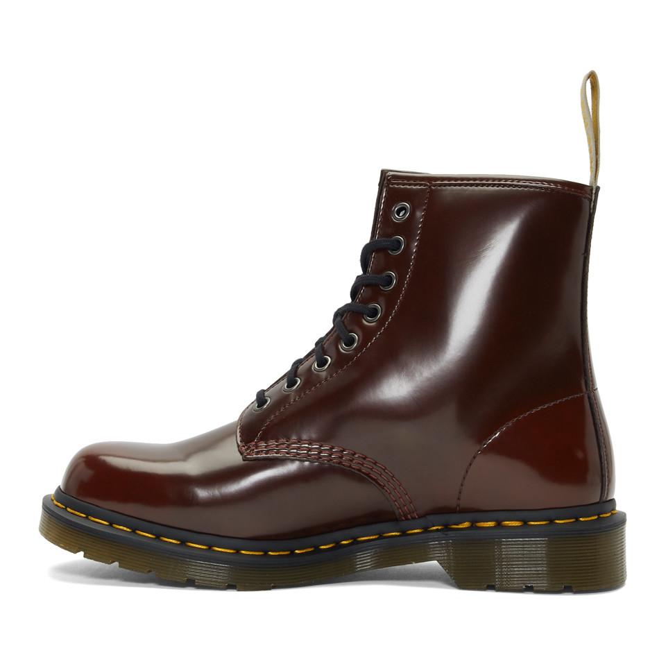 dr martens vegan burgundy