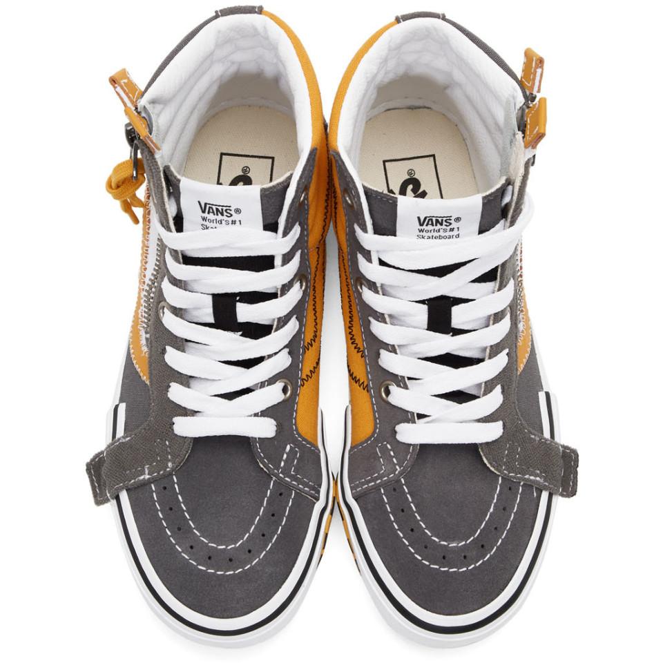 vans sk8 hi moutarde