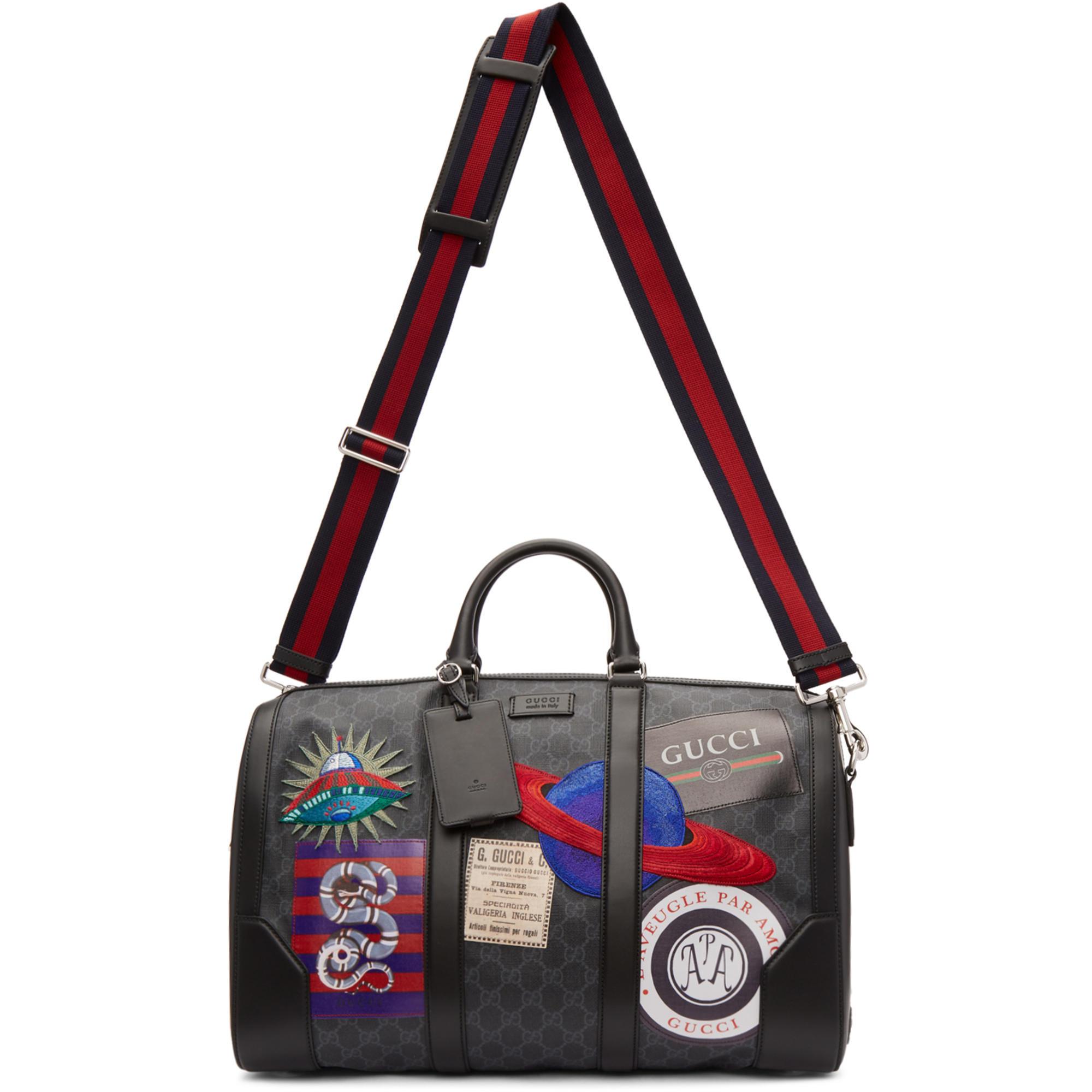 gucci bag with patches