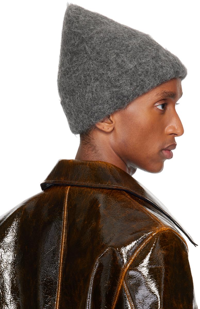 帽子 Sefr Fuzzy Beanie Black Alpaca Séfr Shag-Knit Alpaca-Blend Beanie in Black for Men | Lyst