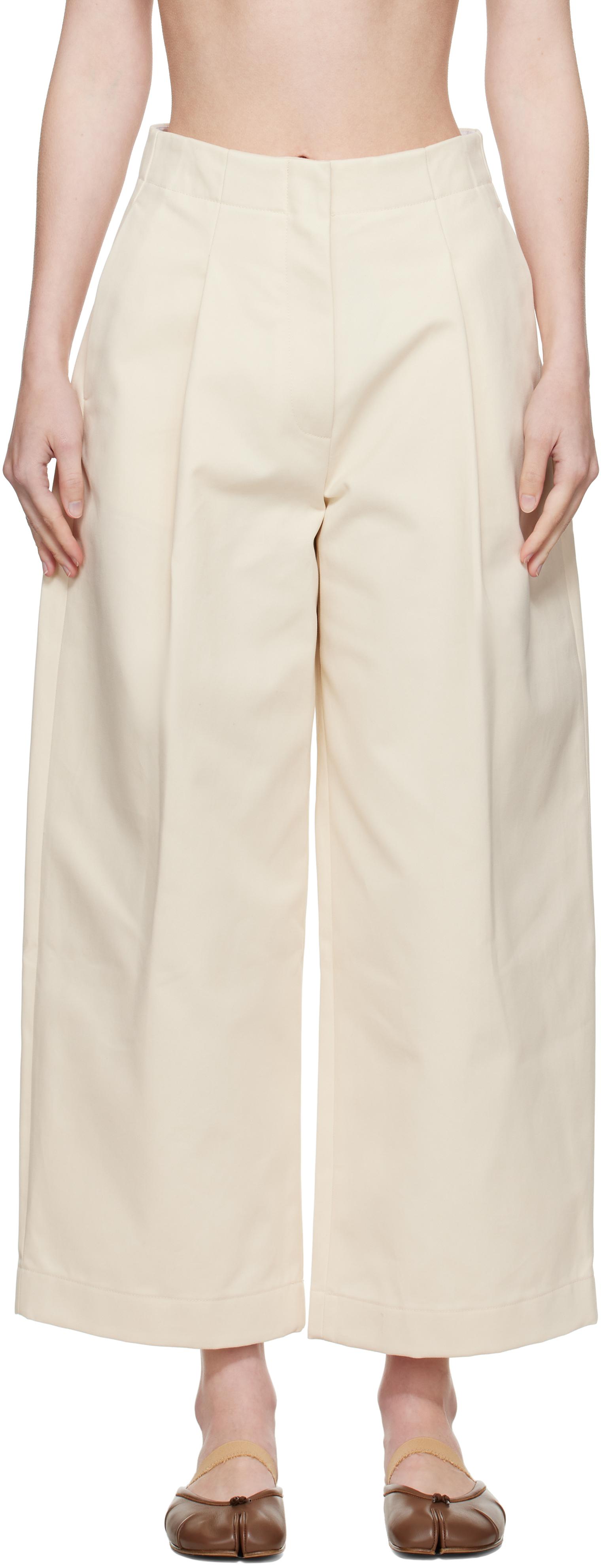 Studio Nicholson クロップドパンツ レディース 1 STUDIO NICHOLSON(スタジオ ニコルソン)のWIDE CROP PANT通販