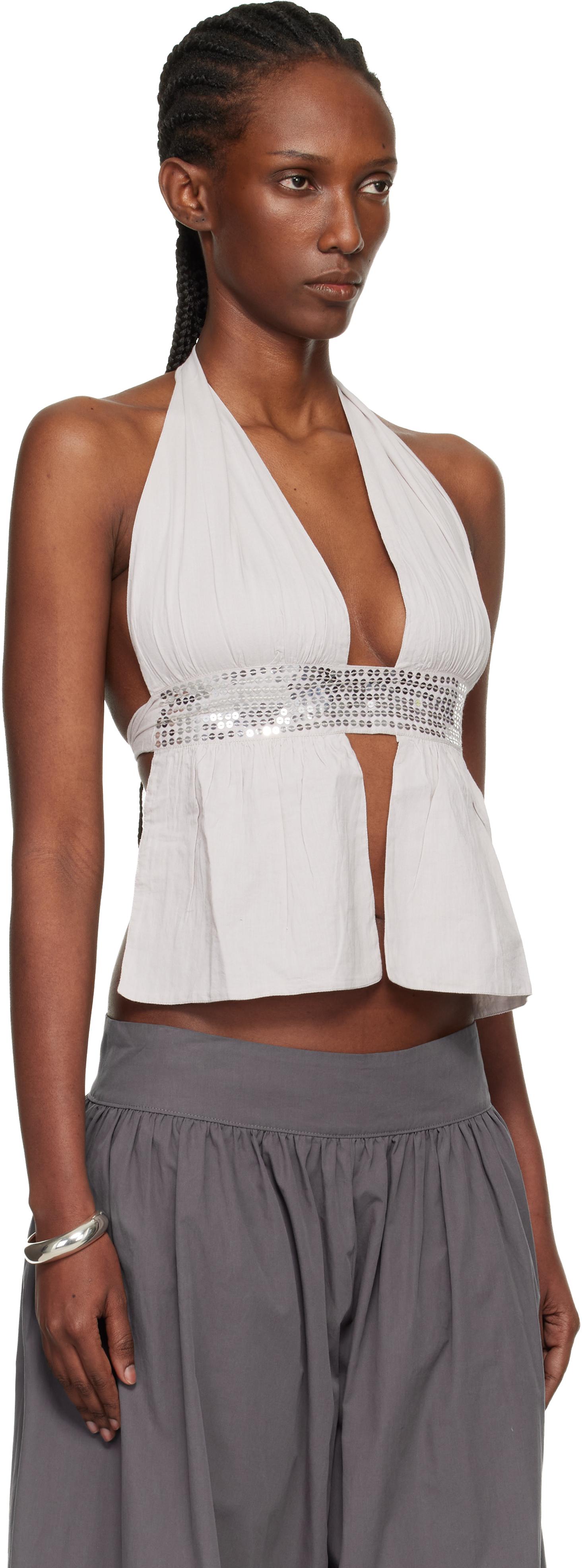 GIMAGUAS Halter Neck Tops for Women | Lyst