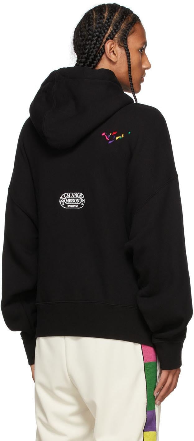 Palm Angels Cotton Missoni Edition 'mind' Hoodie in Black for Men 