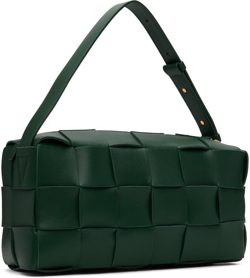 Bottega Veneta レディース グリーン ーン Brick Cassette バッグ  