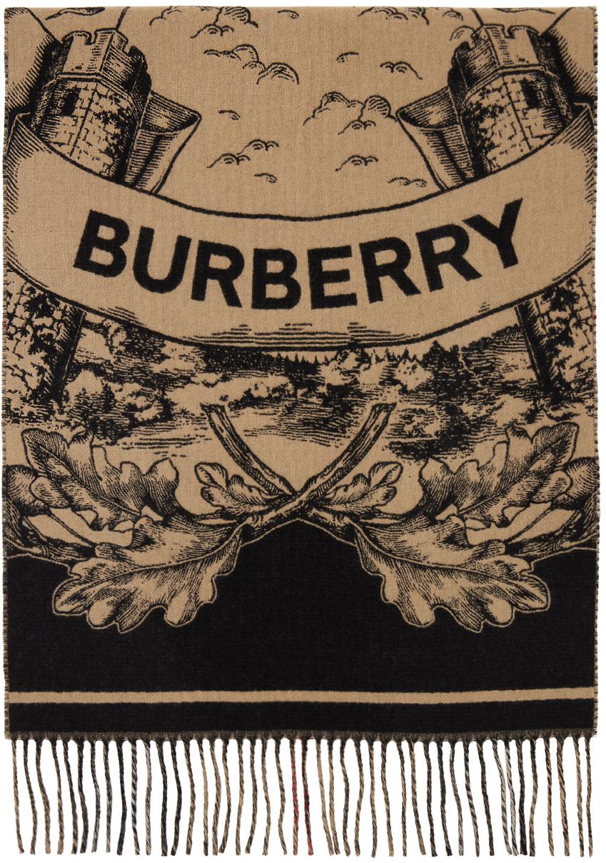 BURBERRYリバーシブルスカーフ カシミヤ マフラー