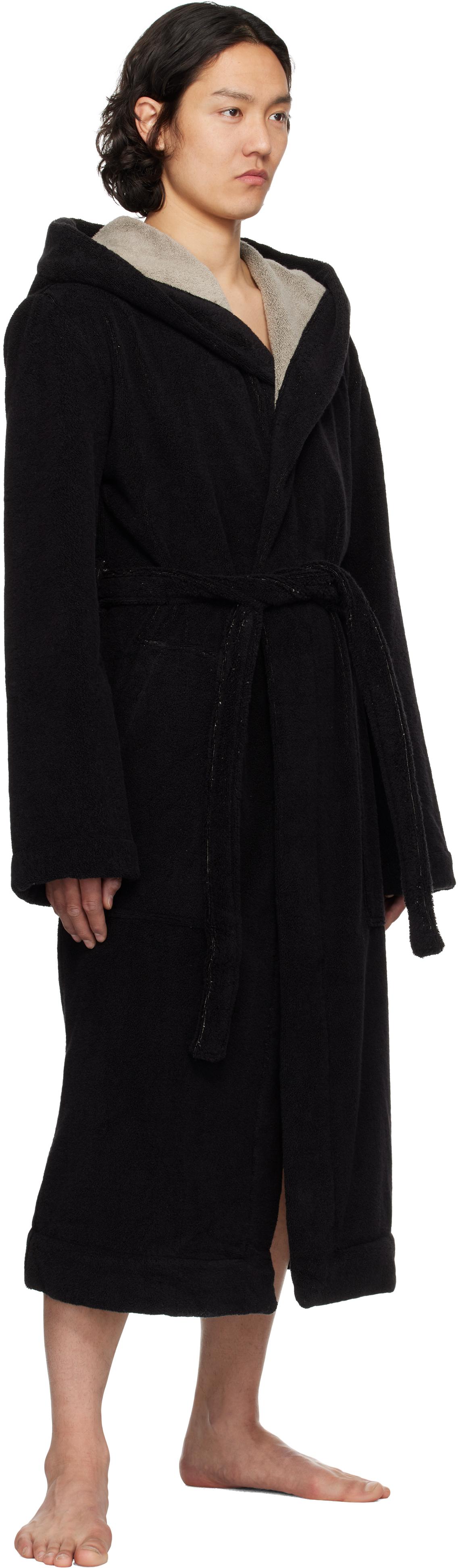 Rick Owens Beach Robe in Black for Men | Lyst UK