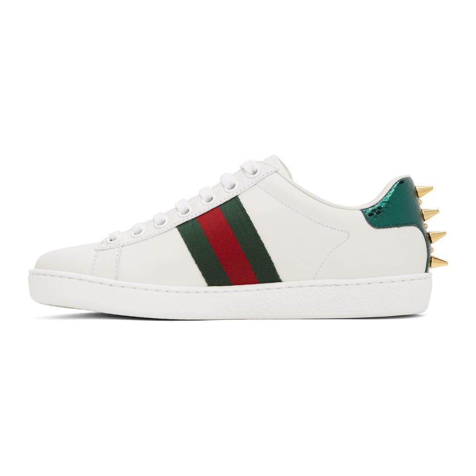 gucci pearl trainers