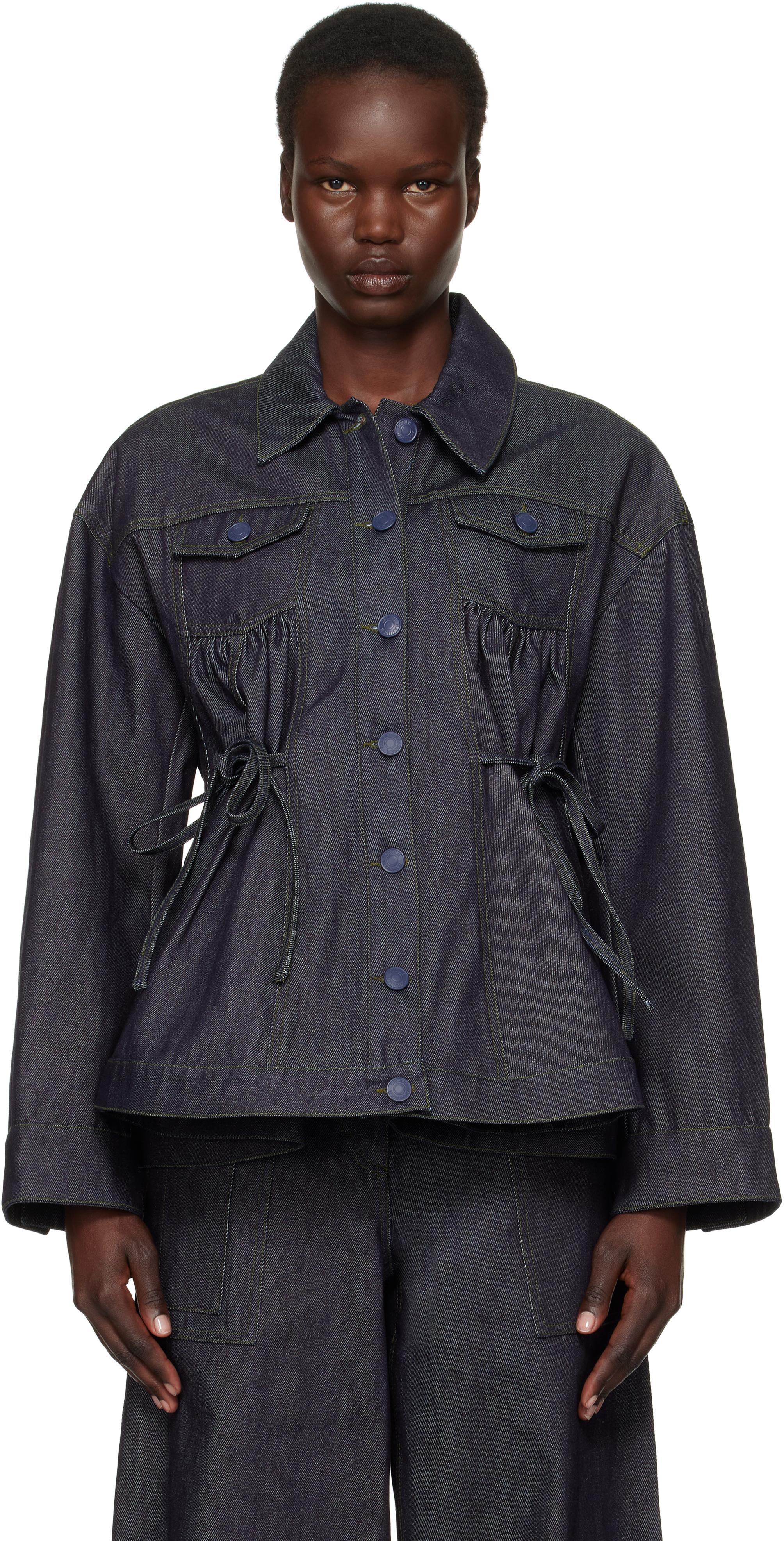 cecilie bahnsen denim jacket デニムジャケット CECILIE BAHNSEN - サーシャ デニム ジャケット / ウィメンズ