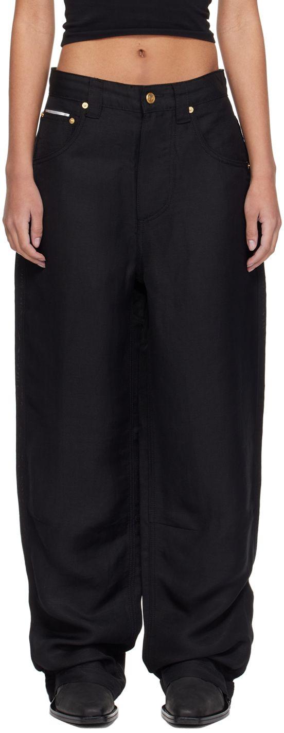 Eytys Black Titan Trousers | Lyst