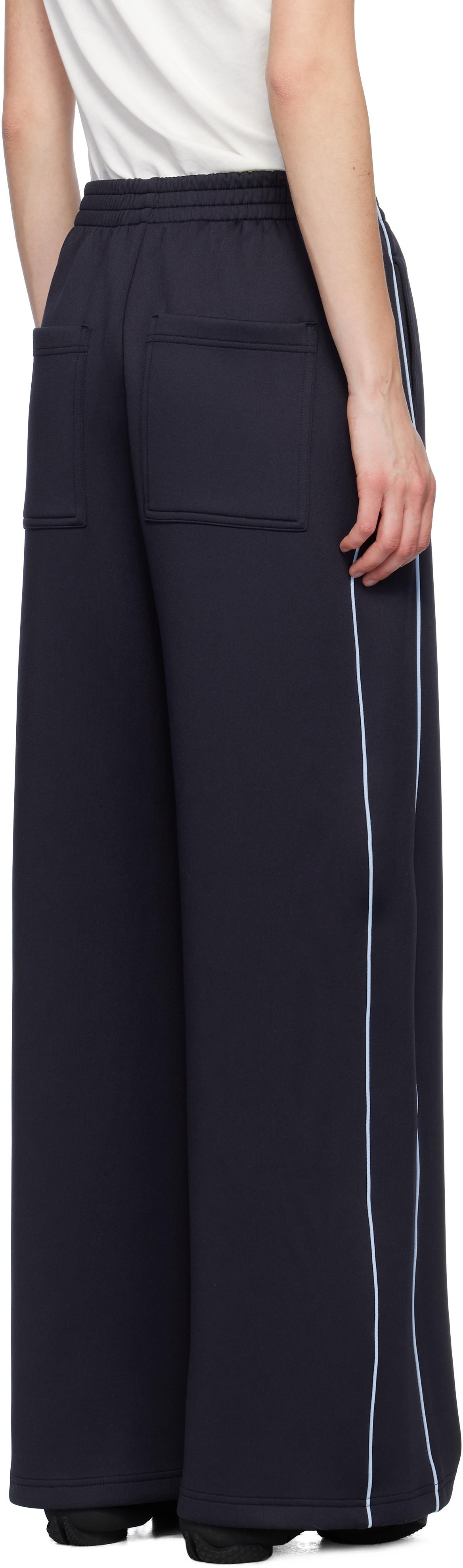 【関税込み】We11done ネイビー Sporty Selldone ラウンジパンツ we11done Pants for Women | Online Sale up to 76% off | Lyst