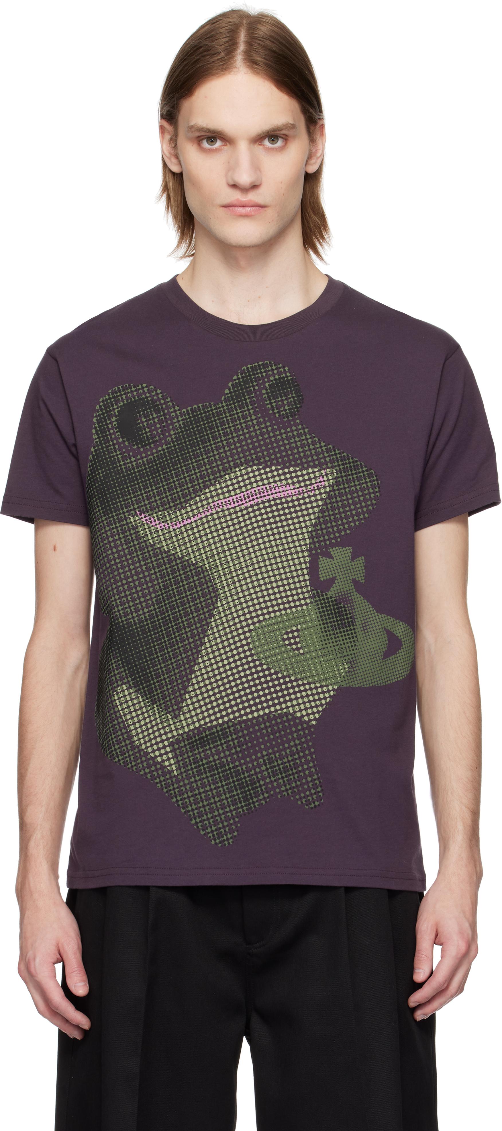Vivienne Westwood Frog Classic T-Shirt in Black for Men