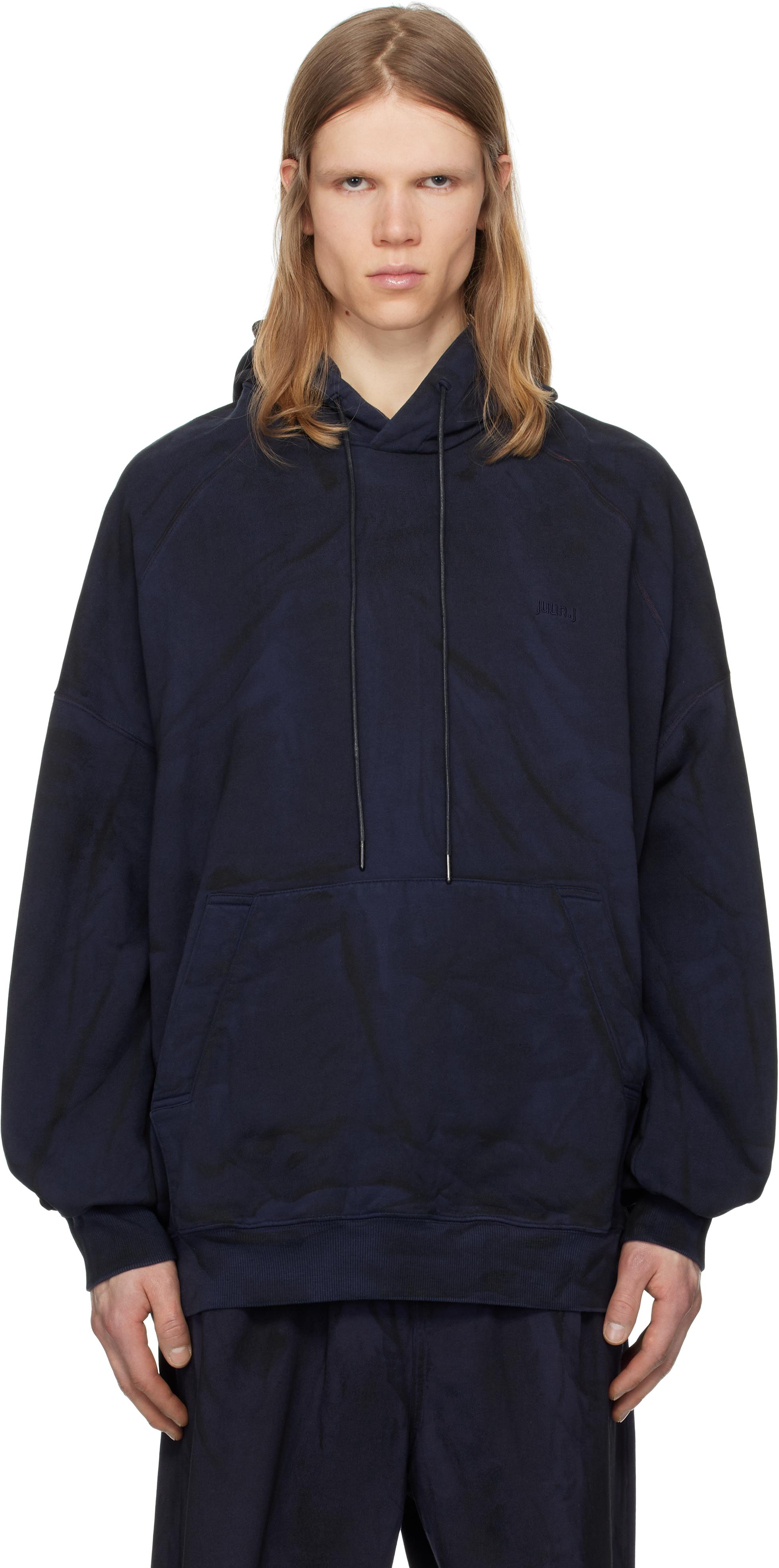 【売り切り】　JUUN.J グラフィックパーカー 売り切り】JUUN.J ブラックグラフィックパーカー