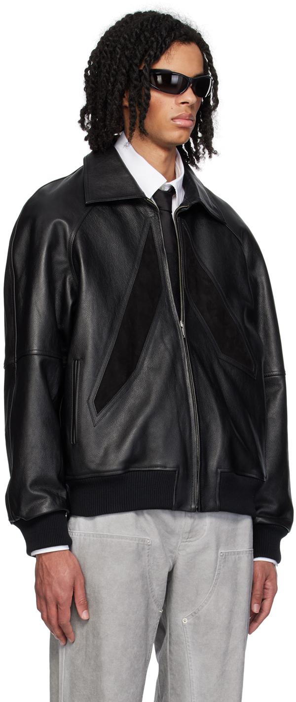 1017 ALYX 9SM Applique Leather Jacket in Black for Men Lyst