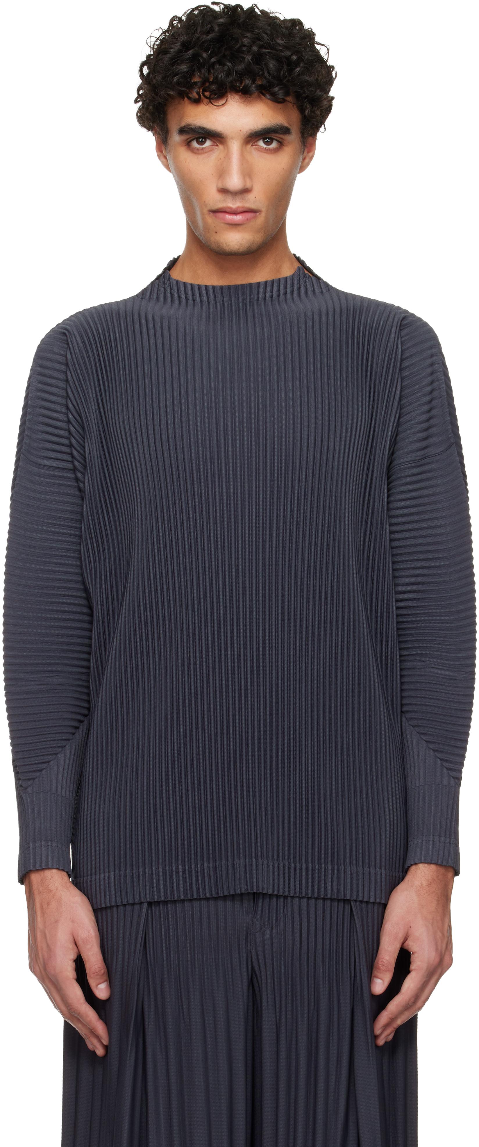HOMME PLISSE ISSEY MIYAKE◇MONTHLY COLORS DECEMBER/3/ポリエステル 
