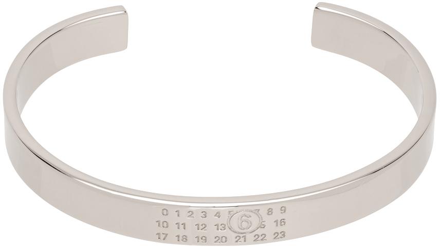 MM6 by Maison Martin Margiela Silver Numeric Minimal Signature