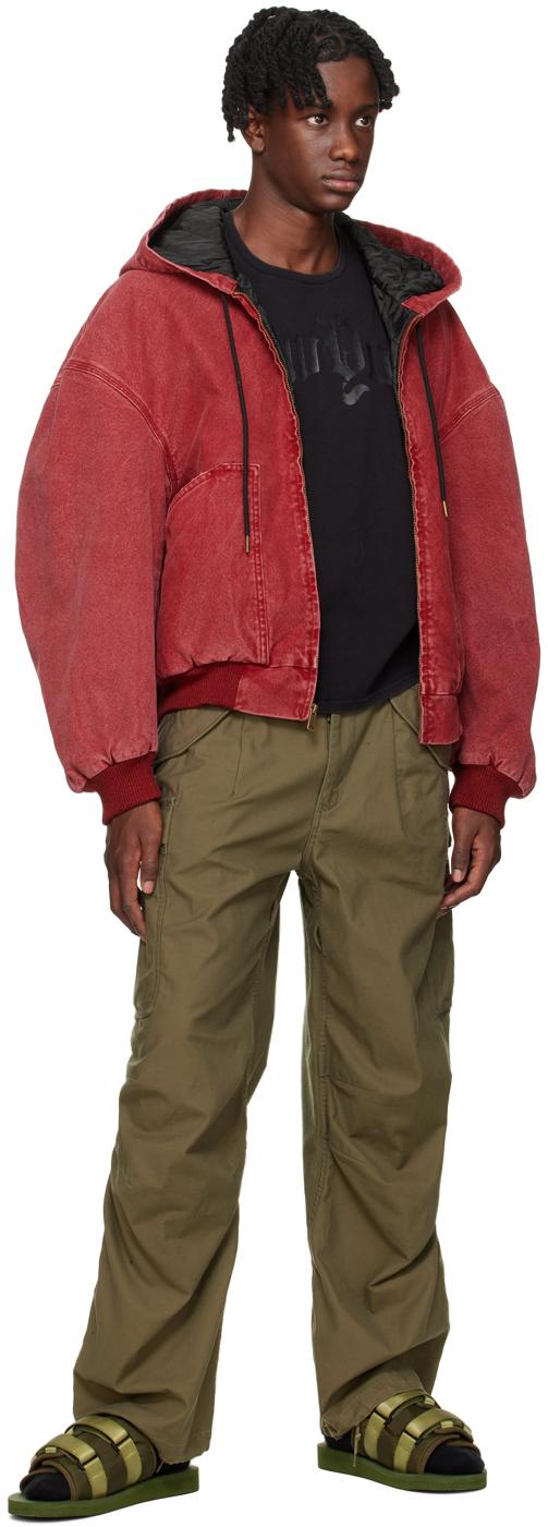 R13 Red Faded Jacket for Men | Lyst