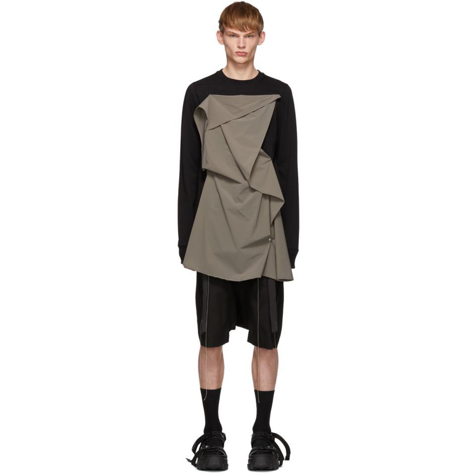 rick owens moletom com capuz mens