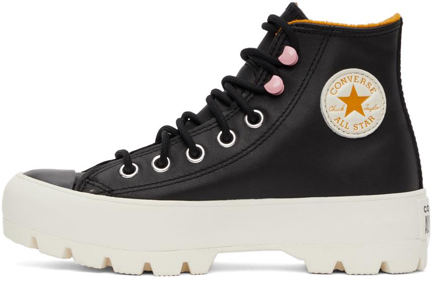 Converse Chuck Taylor All Star lugged Winter Hi Sneakers in Black | Lyst