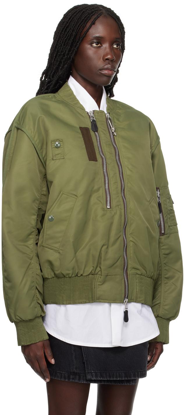 Eytys Green Penn Bomber Jacket Lyst UK