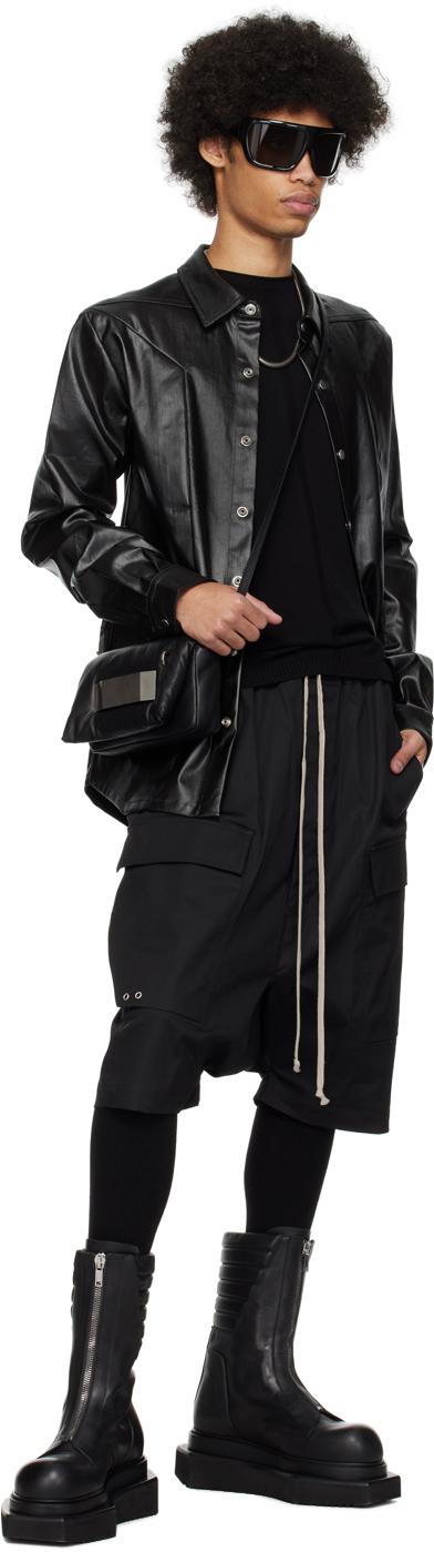 Rick Owens Moto Cyclops Boots in Black for Men | Lyst