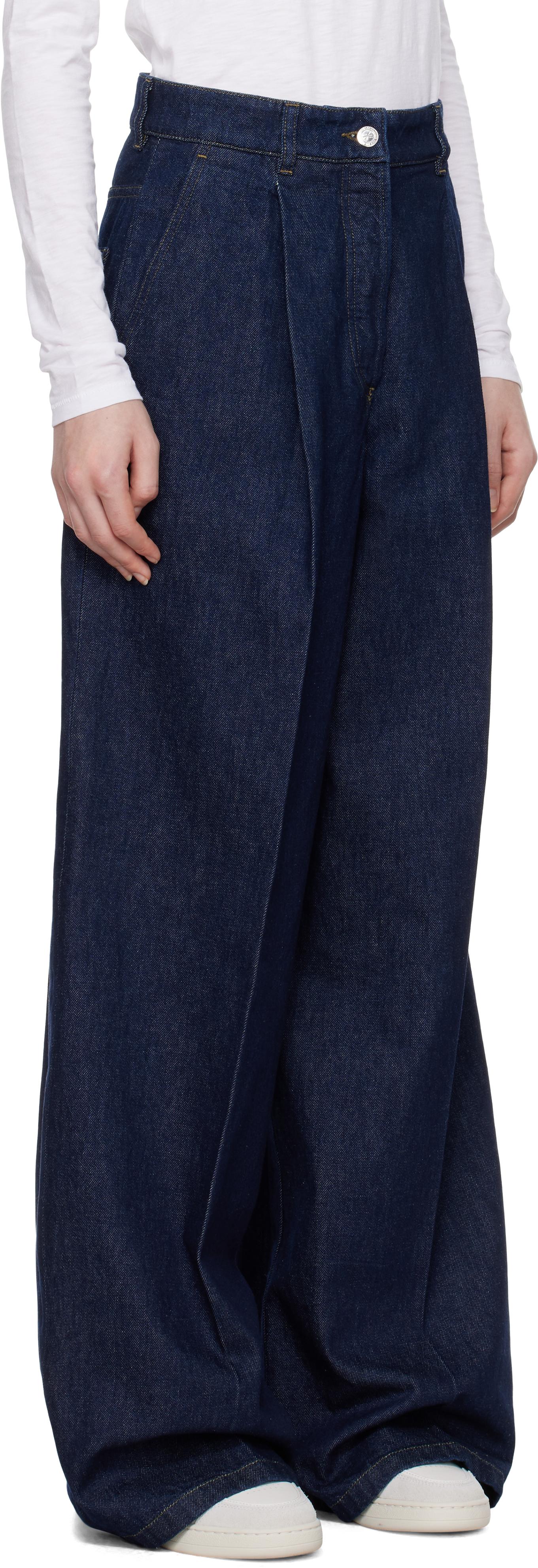 ★A.P.C.★ Anastasia Barbieriエディション ネイビー ジーンズ apc-IAL-WASHED-INDIGO-