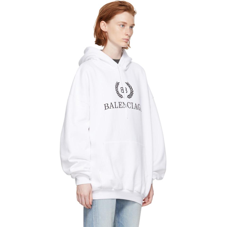 balenciaga crown hoodie