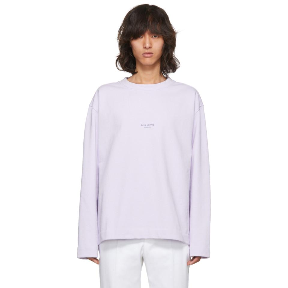 acne studios hoodie purple