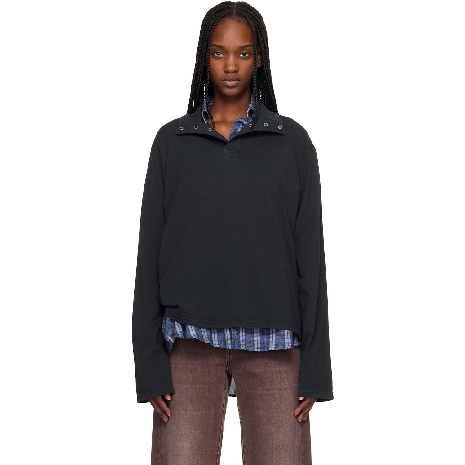 Our Legacy Storm Longsleeve T-Shirt in Black | Lyst UK