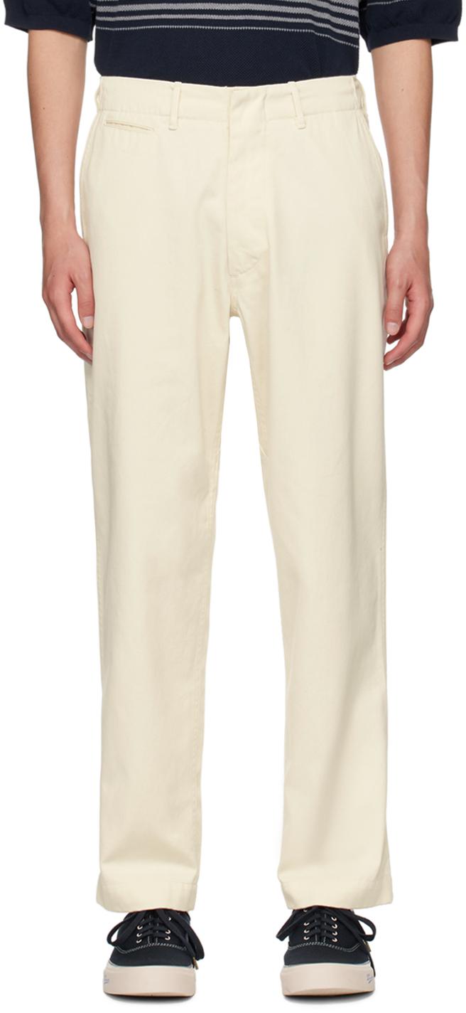 【precme.】wide straight slacks(オフホワイト) precme.】wide straight slacks(オフホワイト)