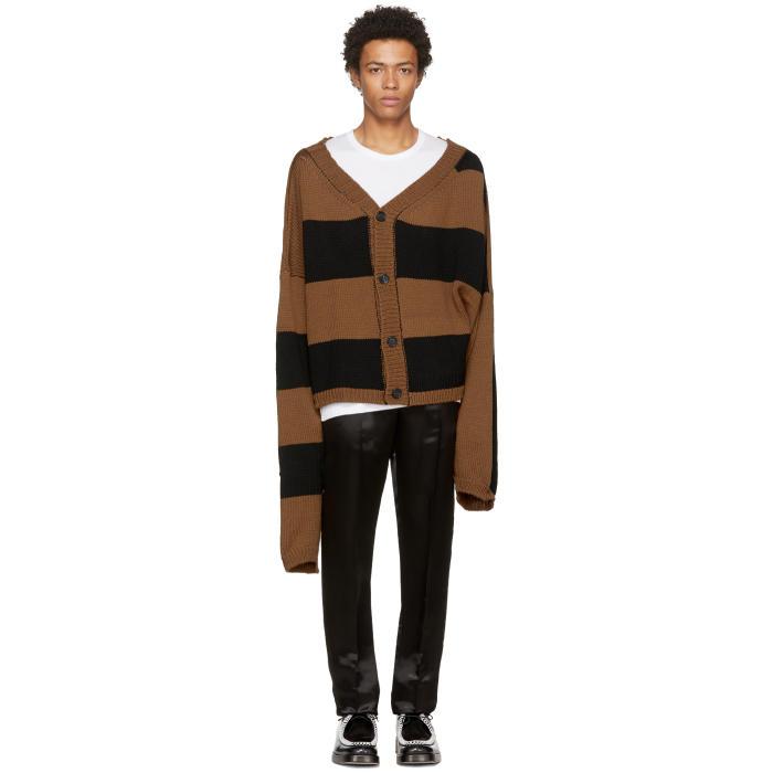 raf simons disturbed cardigan