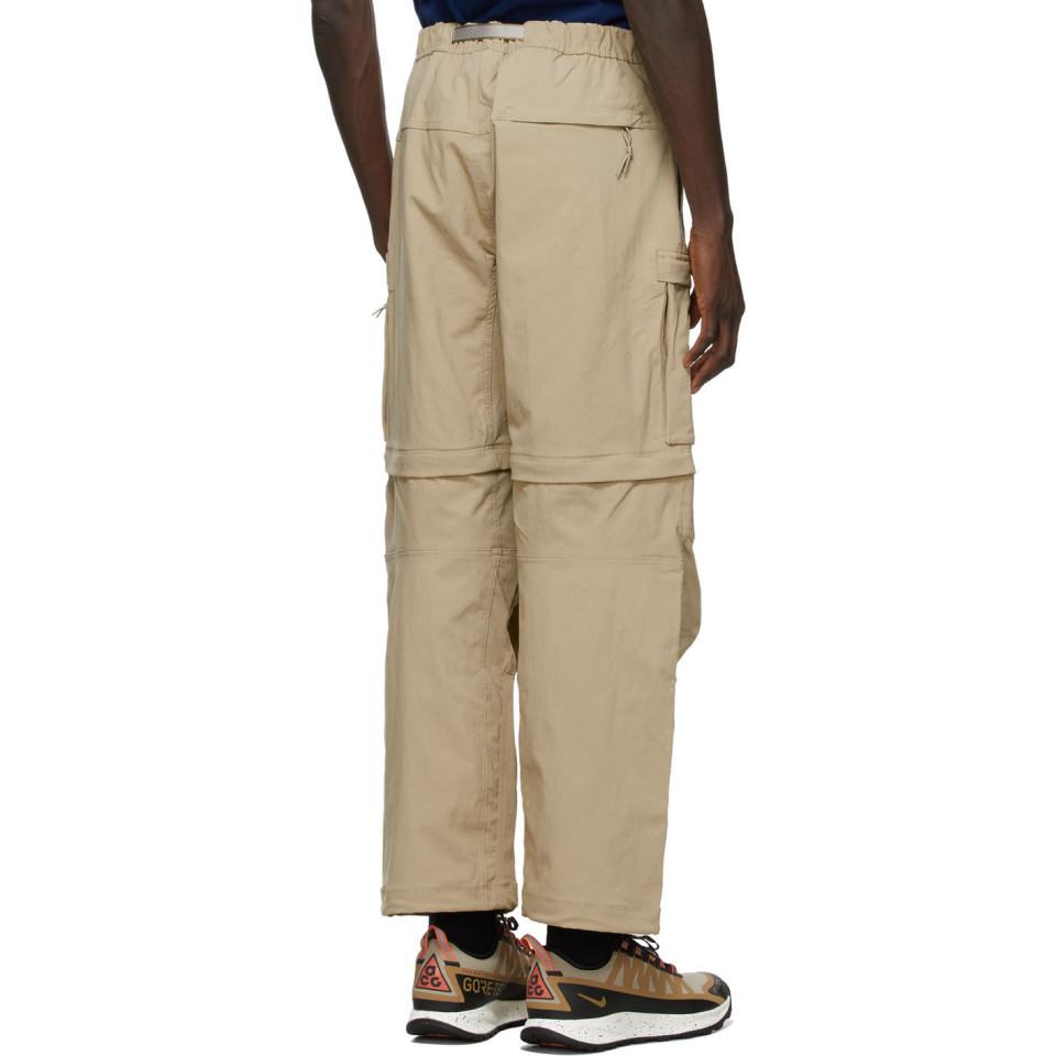 Nike Synthetic Beige Acg Smith Summit Cargo Pants in Natural for Men - Lyst