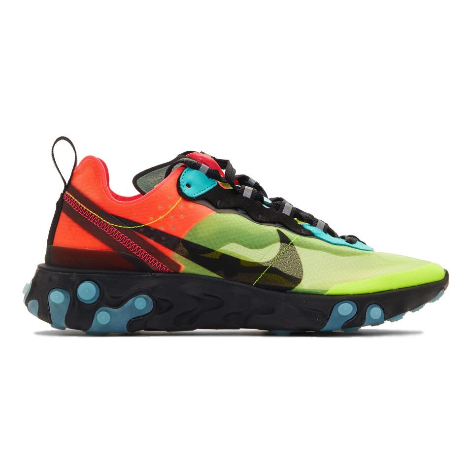 Nike Green And Blue React Element 87 