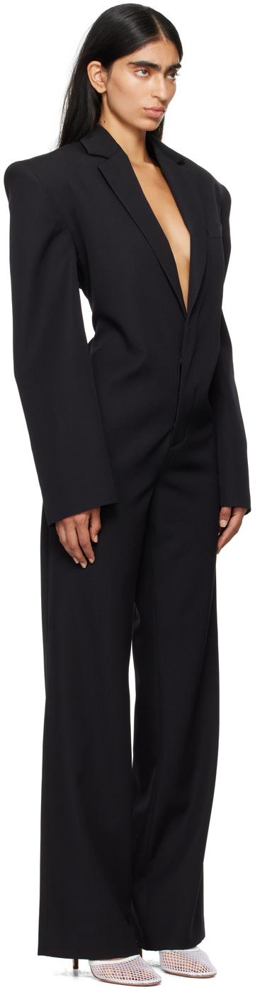 Jean Paul Gaultier レディース ブラック The Lace-up Suit